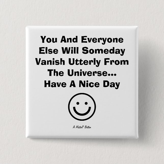 Du och alla andra... - En MisterP-knapp Knapp (Framsida)