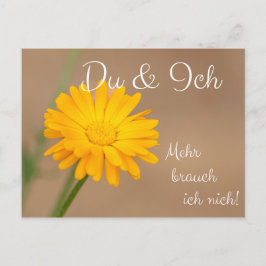 Du och Ich! Mehr brauch nich! Vykort