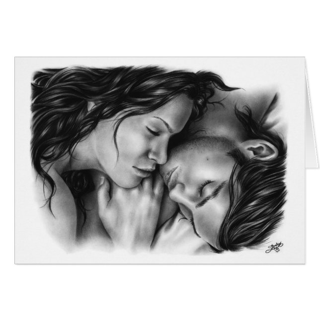 Du och jag Card Hälsningskort (Framsidan Horizontal)