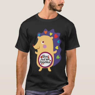 Du och jag för alltid Unik utformning av Kärlek T Shirt