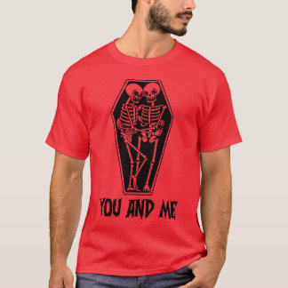 Du och jag halloween-flicka t shirt