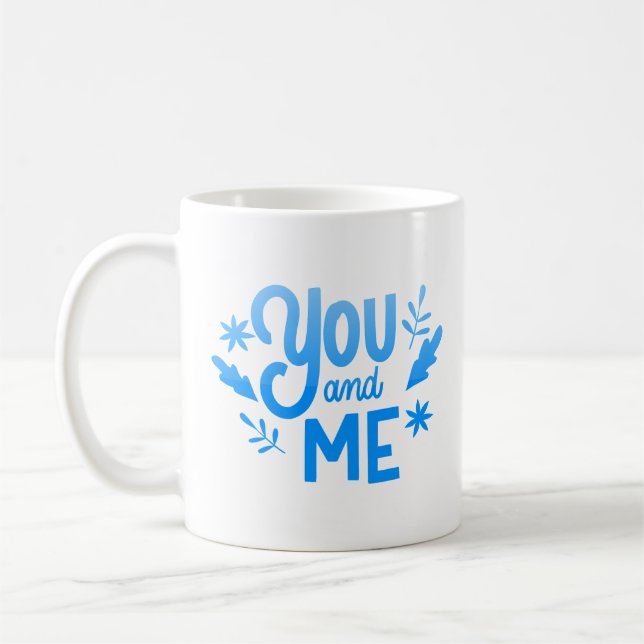 DU OCH JAG KAFFEMUGG (Vänster)