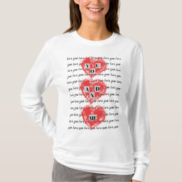 Du och jag Kärlek du Valentines day T Shirt