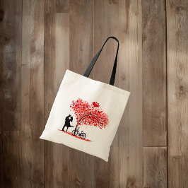 Du och jag, och Cupid Tote Bag Tygkasse