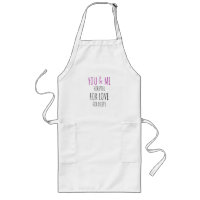 Du och jag över Bröllop Förlovningsfest Apron