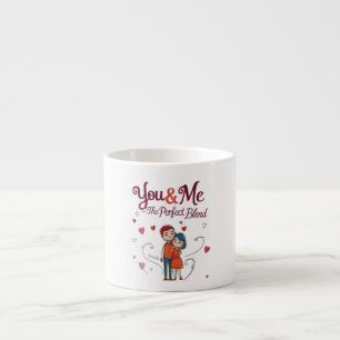 Du och jag - Perfektens blandningsspecialitet Espressomugg