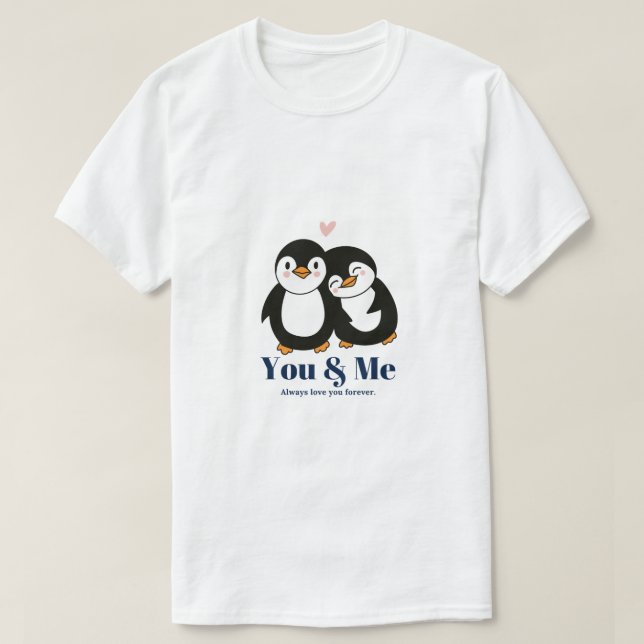 Du och jag T-Shirt (Design framsida)