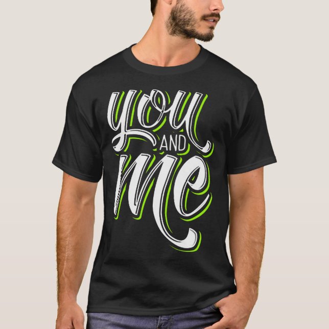 Du och jag t shirt (Framsida)