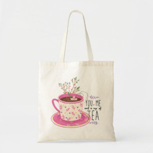Du och Kopp i Tea-citatet Tygkasse