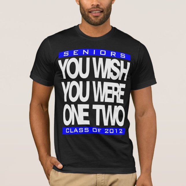 Du önskar anpassadepensionärT-tröja T-shirt (Framsida)