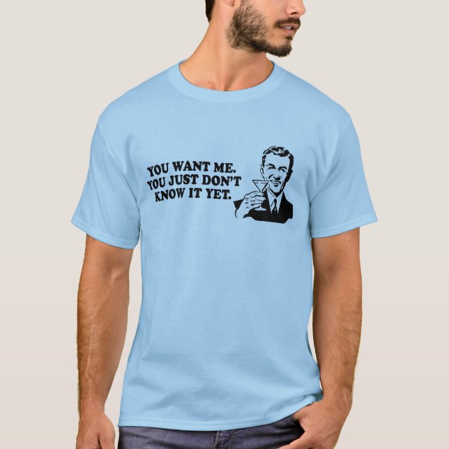 DU ÖNSKAR MIG T-tröja T-shirt (Framsida)