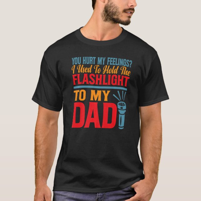Du Ontr mina känslor som jag brukade hålla blixtlj T Shirt (Framsida)