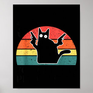 Du pillar med Miaou Miaou du får denna Peow Peow Poster