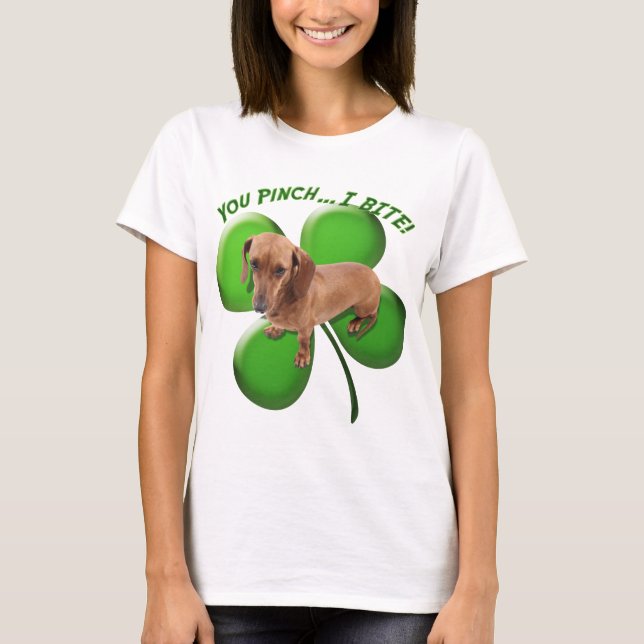 Du Pinch.. Jag BITA! T-Shirt (Framsida)