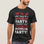 Du pratar inte om det här Bachelor-partiet! T Shirt<br><div class="desc">Du pratar inte om det här Bachelor-partiet!</div>