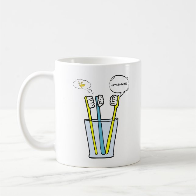 Du pratar med mig Tänka Kaffemugg (Vänster)