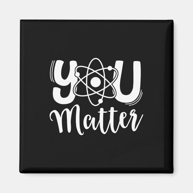 Du Problem Vetenskapslärare Kemi Biologi Snäll Magnet (Framsidan)