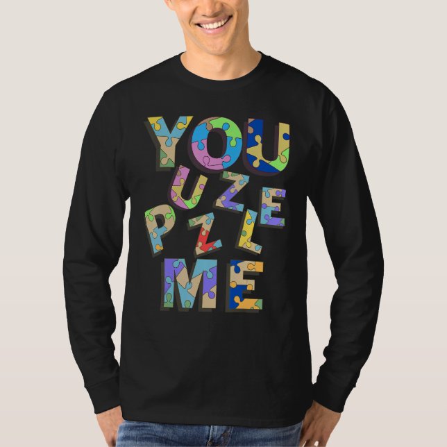 Du pussar mig t shirt (Framsida)