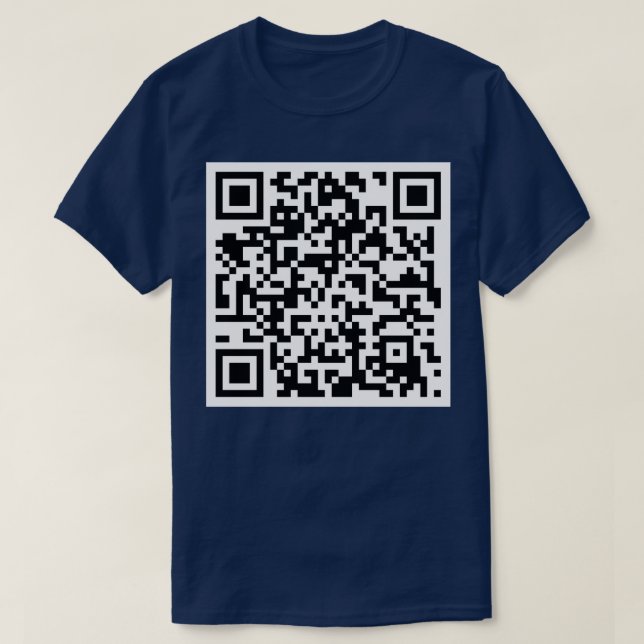 Du QR-kod T Shirt (Design framsida)