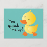 Du quackar upp mig rolig ankunge