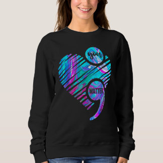 Du Räknas Medvetenhet om Självmordsförebyggande Se T Shirt