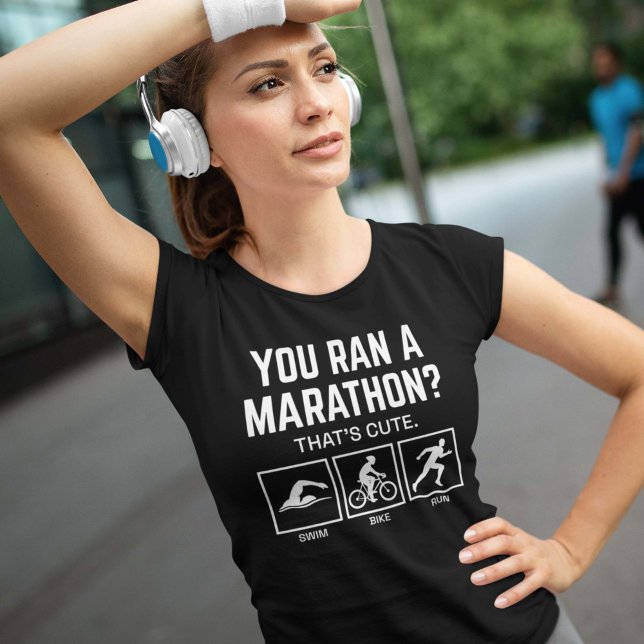 Du Ran A Marathon T Shirt (Skapare uppladdad)