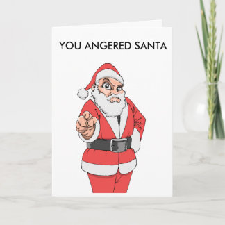 DU RETADE UPP SANTA HELGKORT