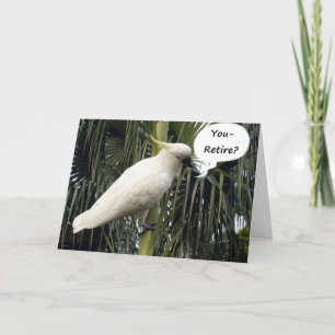"DU RETIRE" DET HANDLAR OM TID-ENJOY! KORT