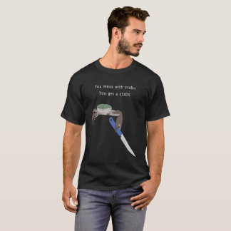 Du rörar med Crabo som du får en Stabo T-shirt