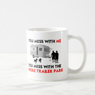 Du rörar med mig, dig rörar med det hela släpet kaffemugg