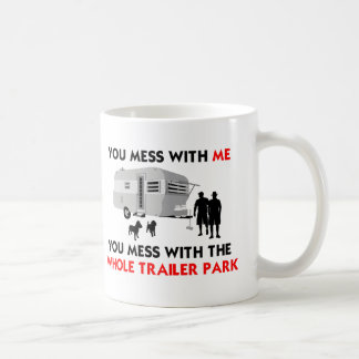Du rörar med mig, dig rörar med det hela släpet kaffemugg