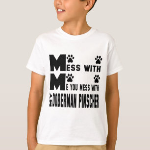 Du rörar med min Dobermanpinscher Tee