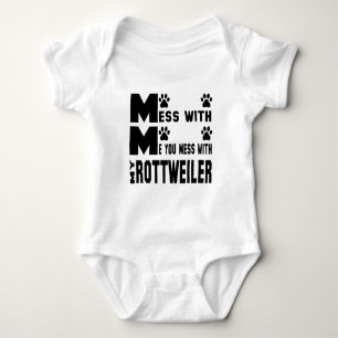 Du rörar med min Rottweiler Tee Shirt