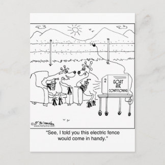 Du sa att elstängslet skulle vara en handdator vykort