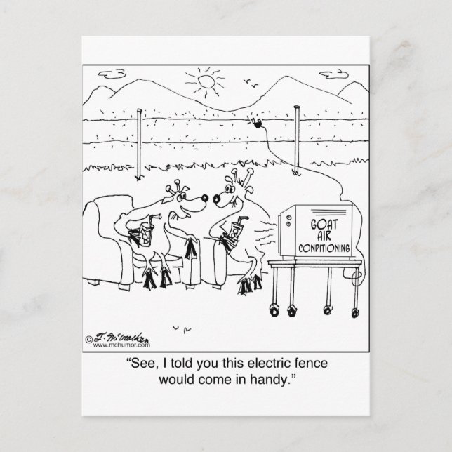 Du sa att elstängslet skulle vara en handdator vykort (Framsida)