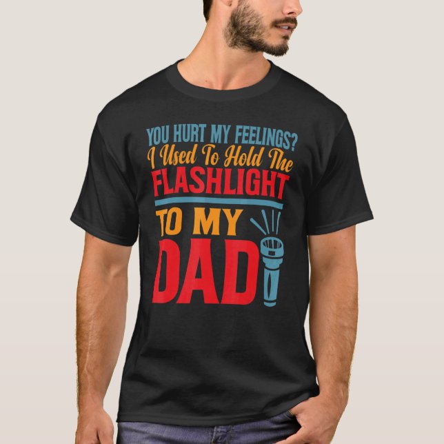 Du Sade Mina Känslor Jag Använde Att Hålla Ficklam T Shirt (Framsida)