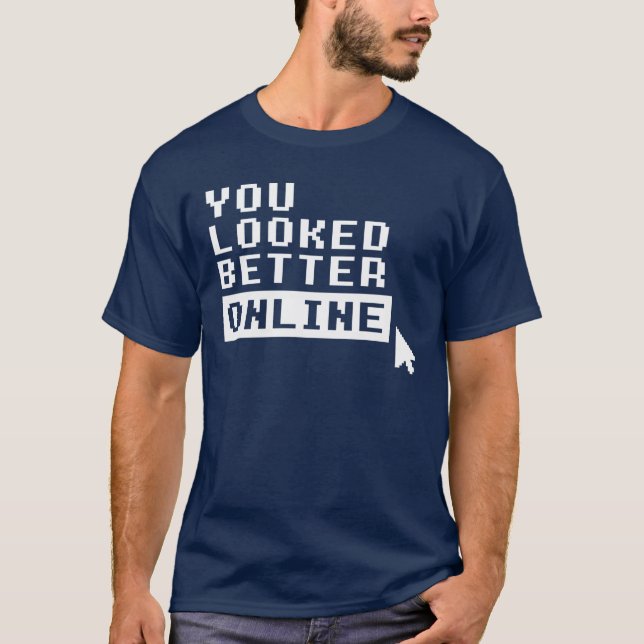 DU SÅG BÄTTRE ONLINE T-SHIRT (Framsida)