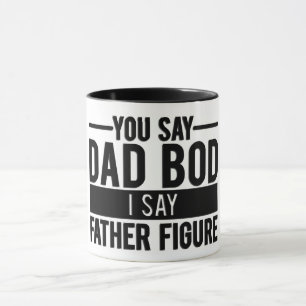 Du säger Pappa Bod jag säger Far Figur Mugg