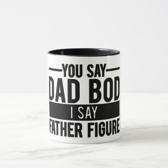 Du säger Pappa Bod jag säger Far Figur Mugg (Center)