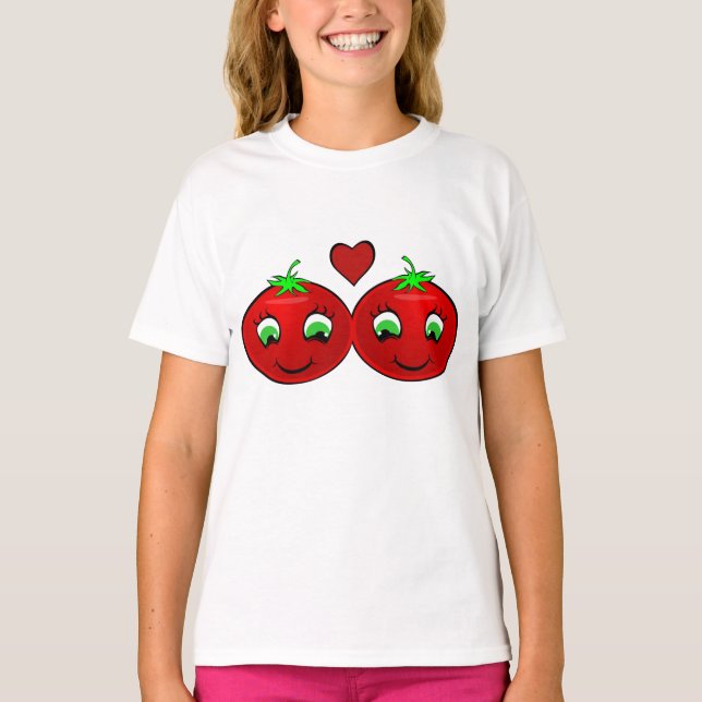 Du säger "Tomato Kärlek" T-shirt (Framsida)