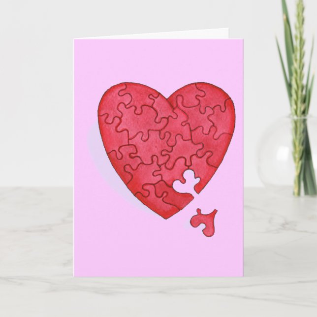 Du saknade Biet i mitt hjärta Helgkort (Framsida)