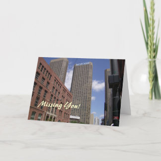 Du saknas i Downtown Chicago-kort Kort