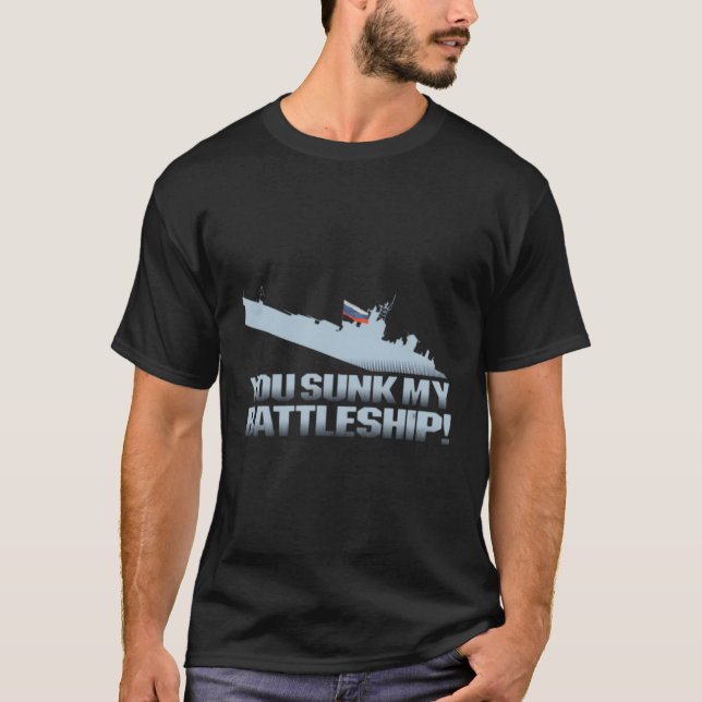 Du sänkte min Flagga Sank... T Shirt (Framsida)