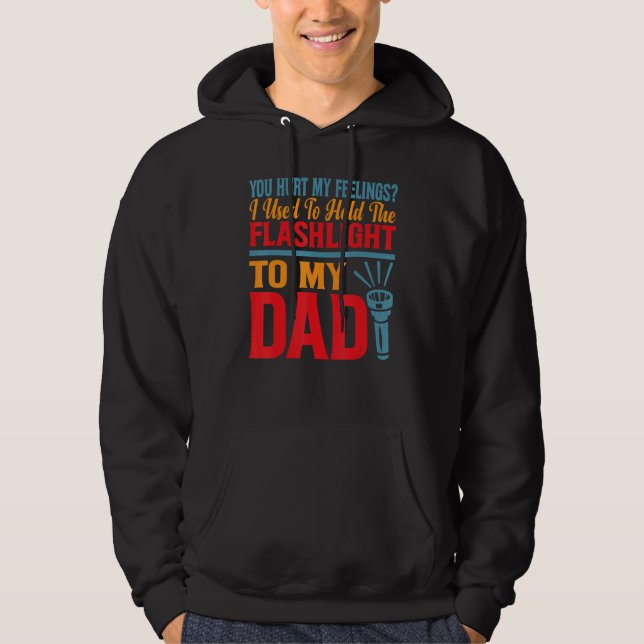 Du Sårade Mina Känslor Jag Använde Att Hålla Fickl Hoodie (Framsida)