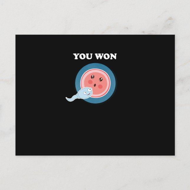 Du segrade vetenskap för helg vykort (Framsida)