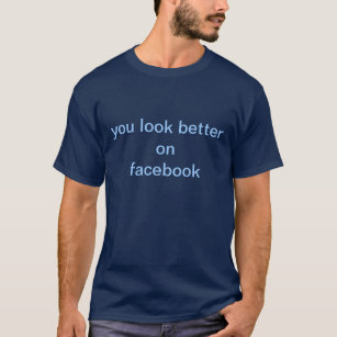 Du ser bättre på Facebook Tee