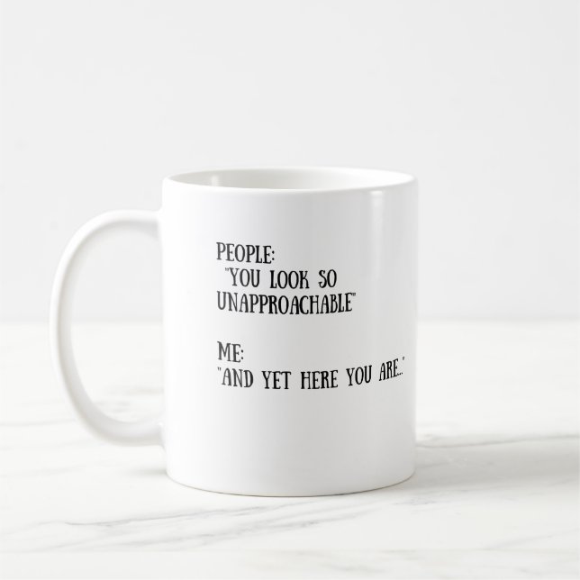 Du ser den så otillgängliga muggen kaffemugg (Vänster)