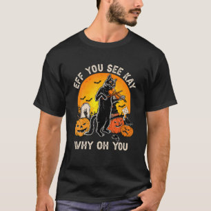 Du ser Kay Varför då? Du är svartvit Violin. T Shirt