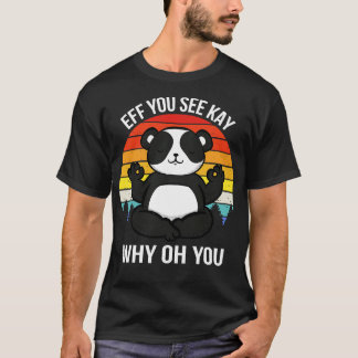 Du ser Kay varför du gillar din Panda T Shirt