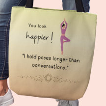 Du ser lyckligare ut! Funny yoga